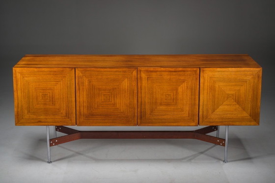 Image 1 of GLR-230 dressoir van palissanderhout, ontworpen door Rudolf Bernd Glatzel, jaren 60.