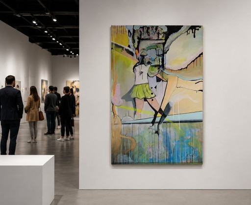 Untitled, 2014 – Large-Scale Mixed Media Work