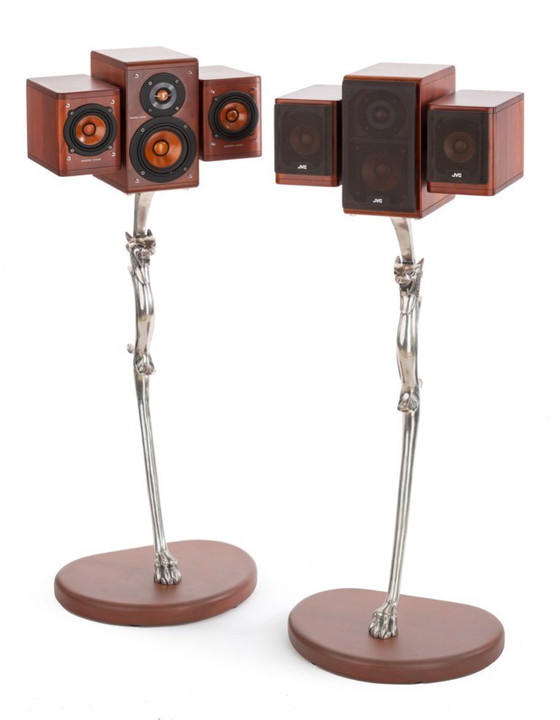 Image 1 of Ricreazione del set di altoparlanti di Woodcone JVC