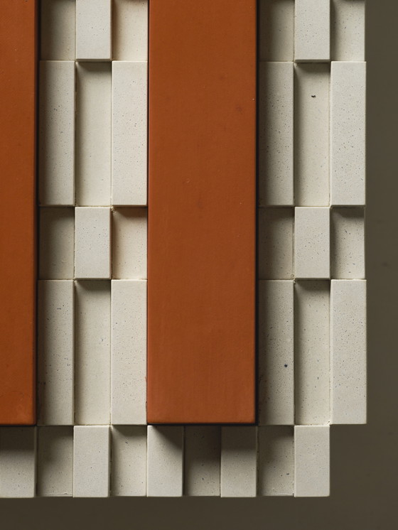 Image 1 of Esculturas de pared de hormigón - juego de 3