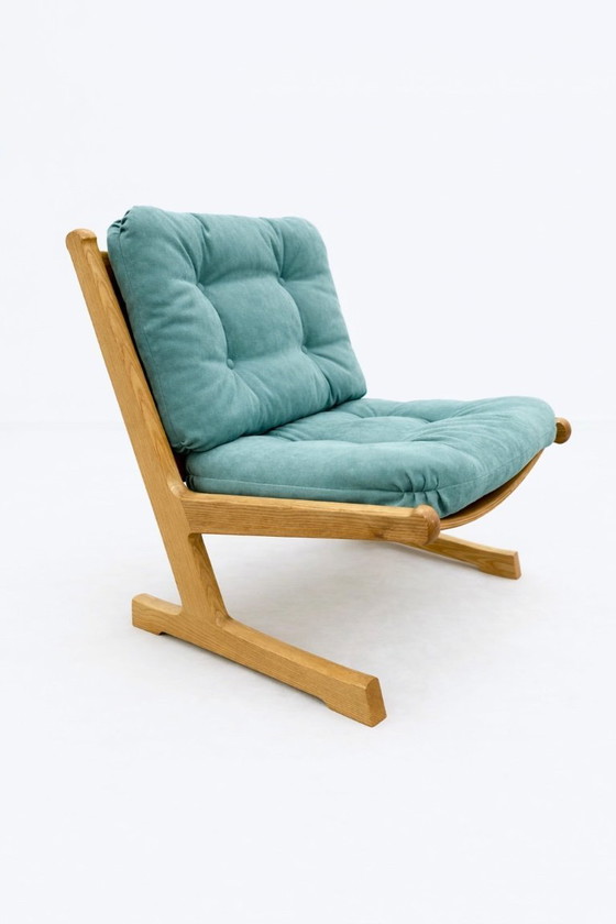 Image 1 of Loungefauteuil van Ditte & Adrian Heath voor France & Søn – jaren 60/70 – Gemaakt in Denemarken