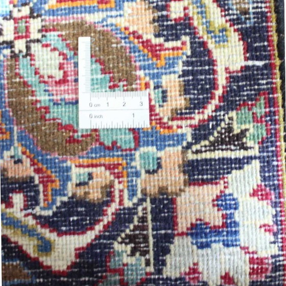 Image 1 of Hand-knotted Persian carpet Mashhad 370x270