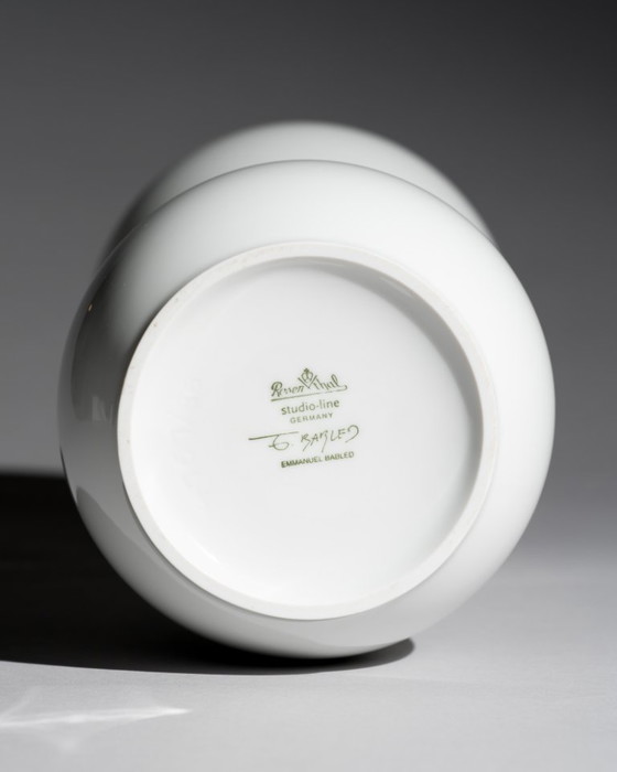 Image 1 of Rosenthal Studio-Line “Baobab” XL Vase Duo Emmanuel Babled France/Italy 1990s