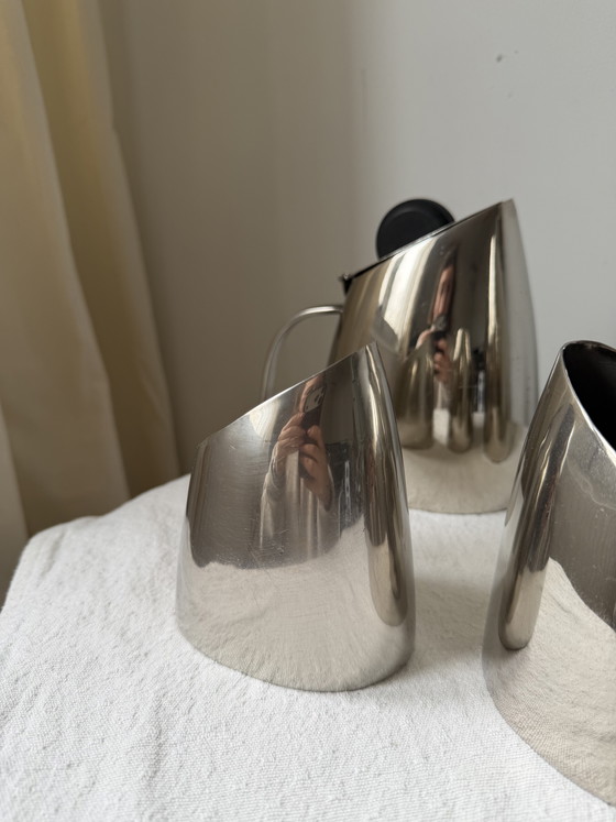 Image 1 of Service à café/thé de collection Bauhaus par Hans Przyrembel