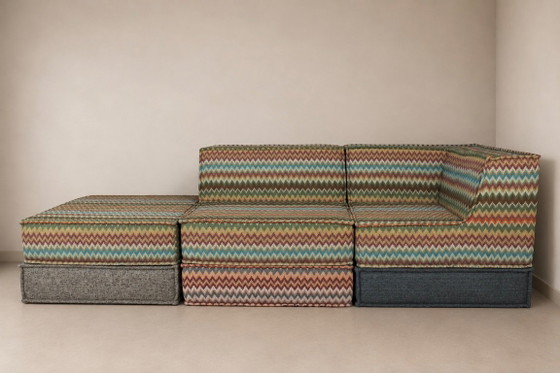 Nuevo, Sofá de diseño Patchwork, Súper Modular, Estilo Mid-century – Sofás modulares, Cotton (photo 5 of 6)