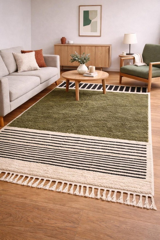 Image 1 of Mini tapis artisanal 100cmx200cm 