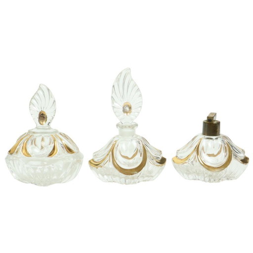 Coffret de parfum style Art déco pour boudoir