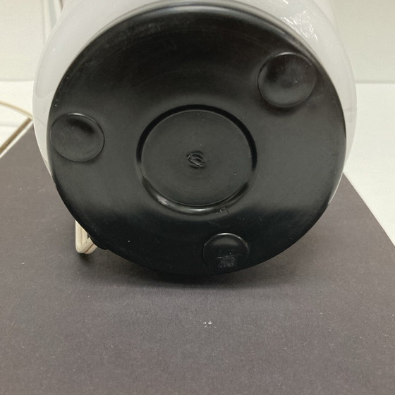 Image 1 of Table lamp white opaline glass vintage 70'S italian work