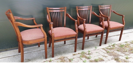 Image 1 of 4 sillones de comedor Bannink de cerezo