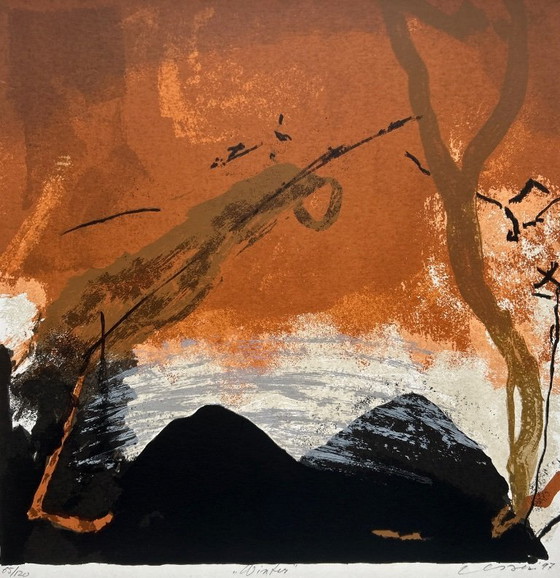 Image 1 of Serigrafía Henk van Vessem - Invierno