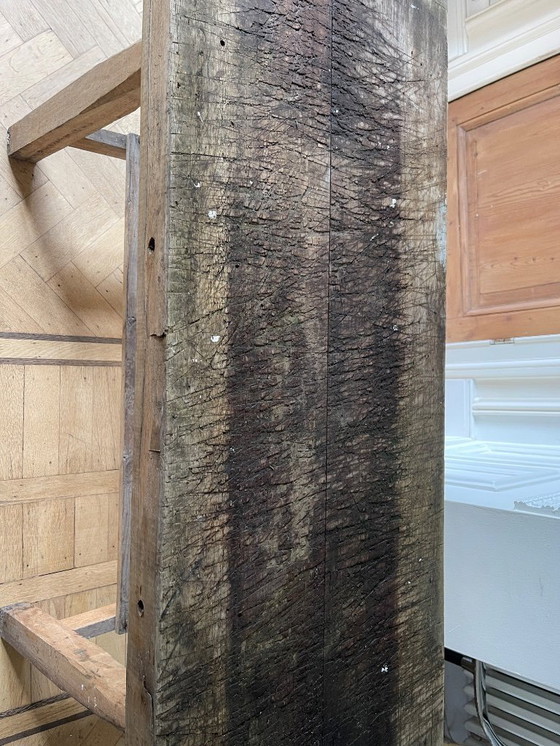 Image 1 of Banco da lavoro per officina WABI SABI - banco da macellaio ...