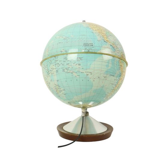 Image 1 of Illuminated Globe Lamp 1965