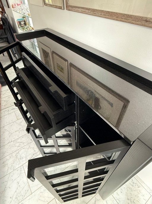 Vitrina/aparador Cor Combra / Fresno