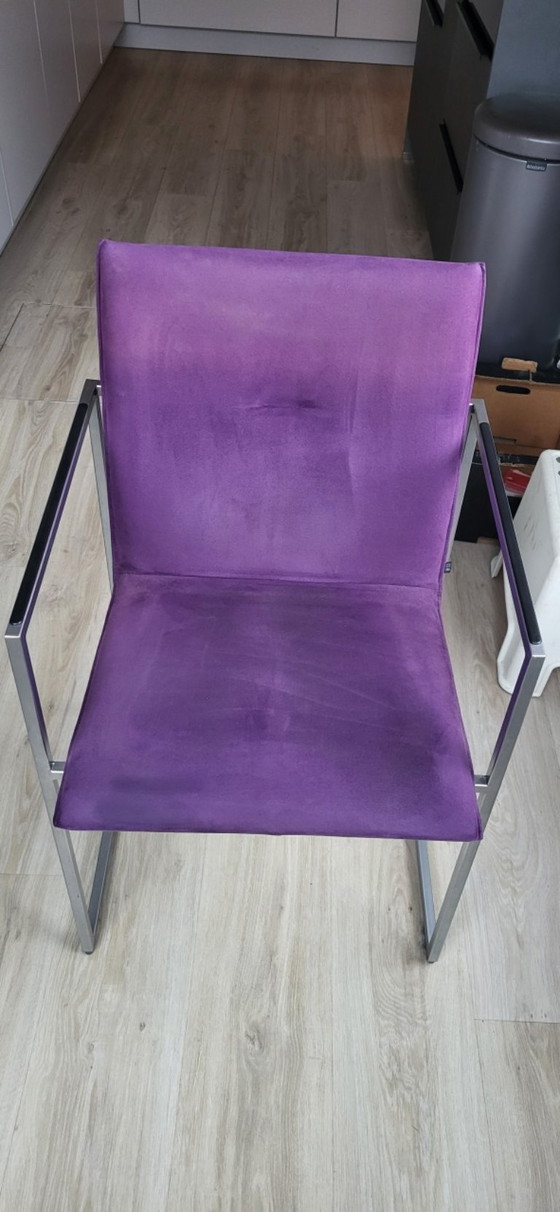 Image 1 of For sale: 6 Arco frame chairs, possibly with a table