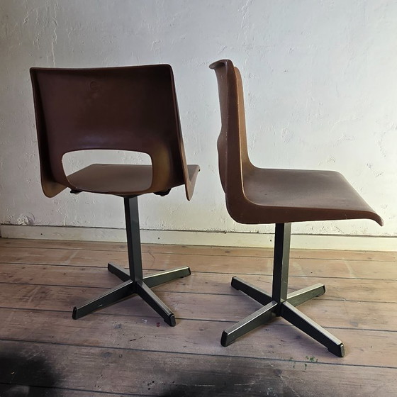 Image 1 of Eromes industriële vintage kinderstoeltje set 