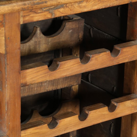 Mobile bar portabottiglie CRAWLEY – Metallo, Legno (photo 3 of 7)