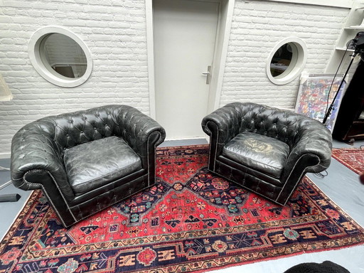 Fauteuil Chesterfield