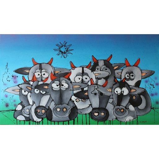 Peinture de « vaches »