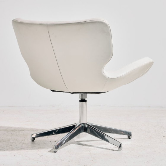 Image 1 of Sillón de cuero italiano MK11637 de Tonon