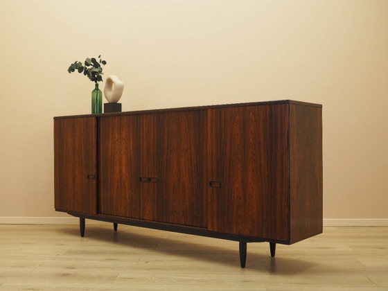 Image 1 of Buffet en palissandre, design danois, années 1970, fabrication : Danemark