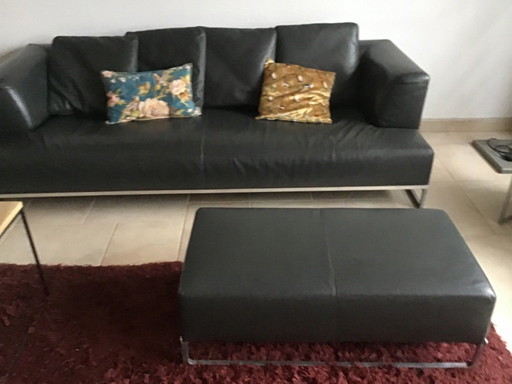 B&B Italia Solo leather sofa
