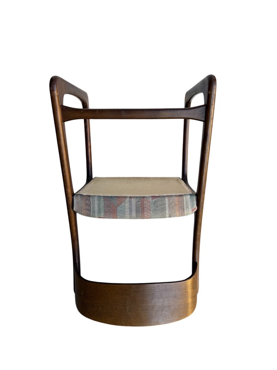 Image 1 of CHAISES DE SALLE À MANGER TRAINEAU DE BAUMANN, ANNÉES 1950