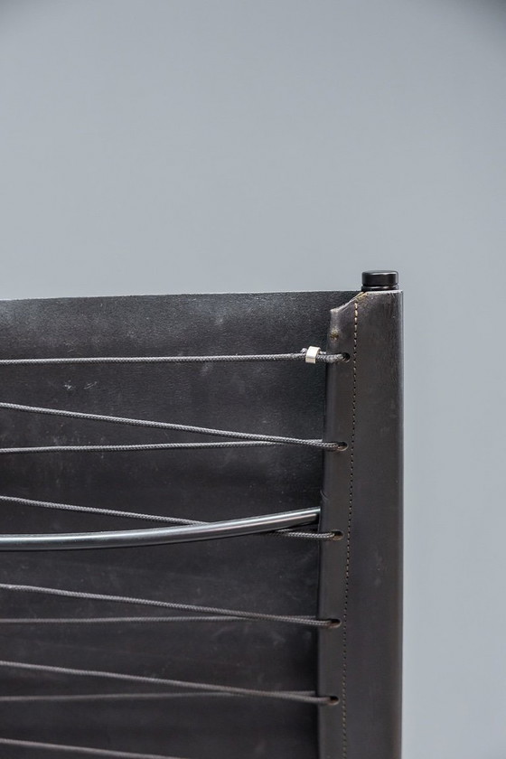 Image 1 of Loungestoelen met gekruiste poten, 2 stuks