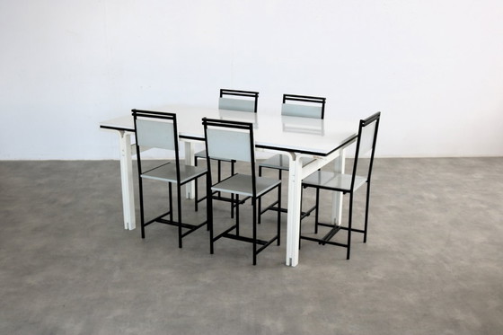 Image 1 of 5x chaises de salle à manger vintage