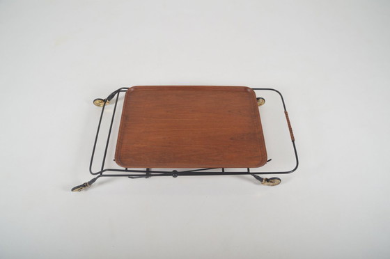 Image 1 of Chariot suédois conçu par Paul Nagel pour Jie Gantofta, 1960