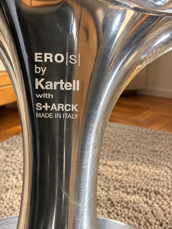 12× Kartell Ero|S| – Philippe Starck – transparent – Design Classic – Swivel chairs, Plastic (photo 3 of 5)