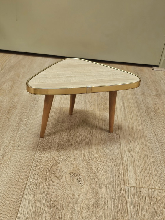 Table d'appoint vintage pour plantes, petite table – Tables d'appoint, Wood (photo 5 of 7)