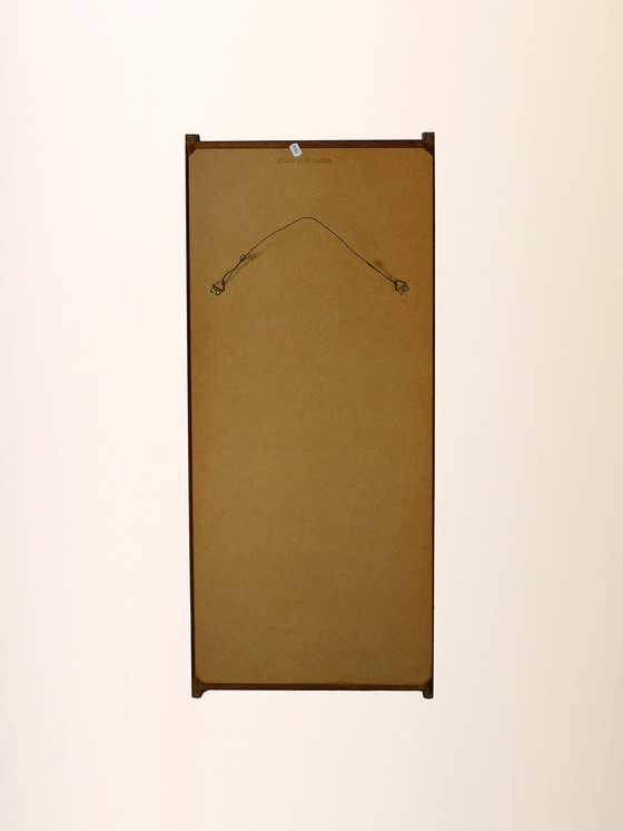 Image 1 of Vintage Scandinavian Teak Mirror from the 1960s