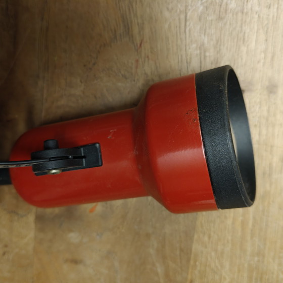 Image 1 of Vintage red double spotlight – 70s/80s – retro