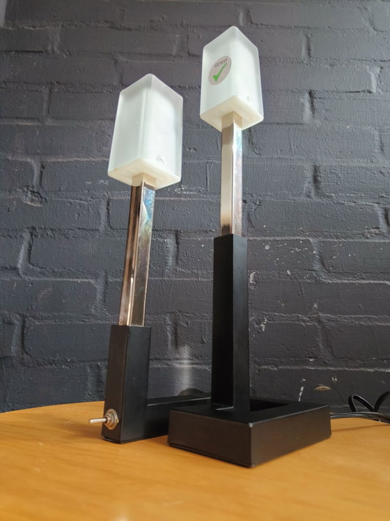 2 Ikea Korsby lampes vintage élégantes – Métal, Plastique (photo 8 of 15)