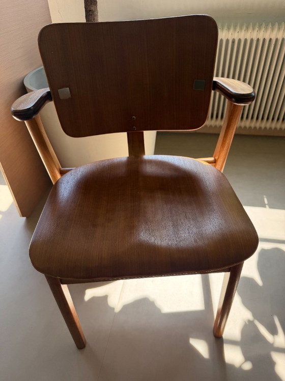 Domus chairs (9 pieces, also available individually) – Ilmari Tapiovaara, Dining chairs, Wood (photo 16 of 21)