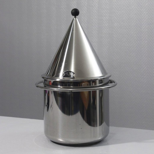 Bent Falk "Menu" champagne bucket Denmark 1980s Memphis design