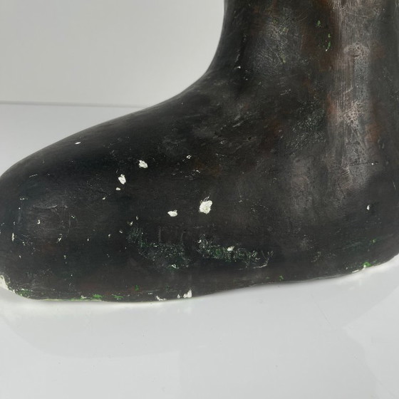 Image 1 of Neoclassicistische gipsen buste van een vrouw, vervaardigd door M. Mongey, 20e eeuw.