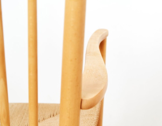 Image 1 of Rocking Chair J16 Vintage par Hans J. Wegner pour FDB Møbler