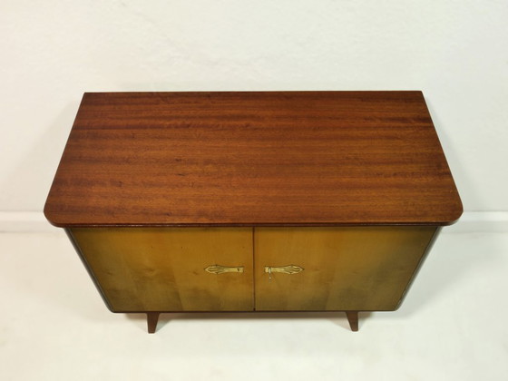 Image 1 of Buffet vintage des années 1960, meuble de style milieu du siècle, Allemagne