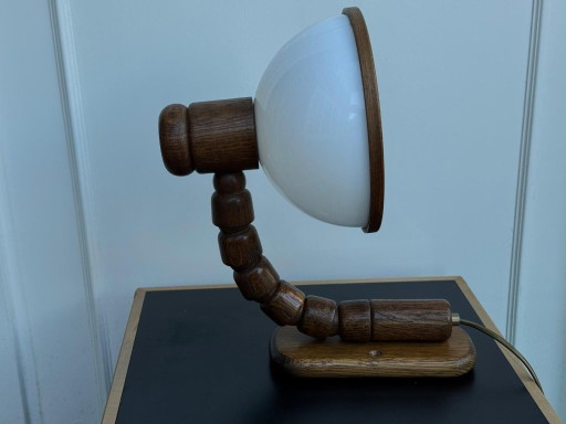Vintage Steinhauer Wall Lamp 1980's – wandlampen, Glass, Wood