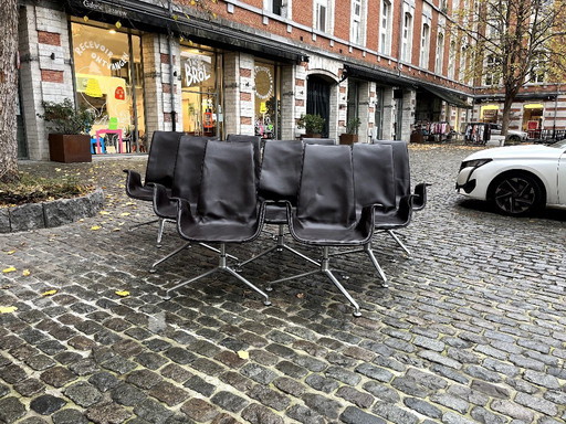 10 sedie, modello FK6725, di Preben Fabricius e Jørgen Kastholm, per Walter Knoll