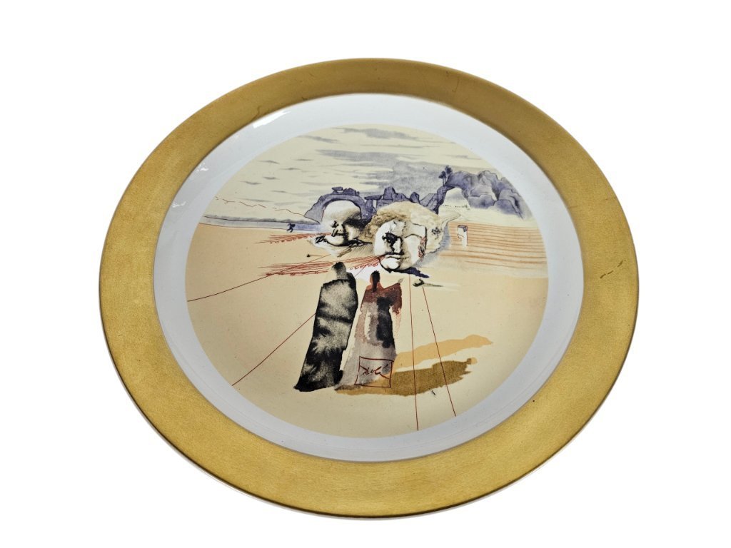 Salvador Dali - 'Avaricia Y despilfarro Purgatorio Canto 20