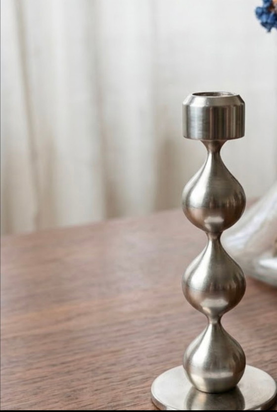 Bougeoir vintage Hugo Asmussen – design Hugo Asmussen, Bougeoirs et chandeliers, Métal (photo 5 of 6)