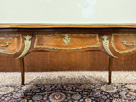 Scrivania antica francese Luigi XIV – Scrivanie, Leather, Wood (photo 15 of 22)