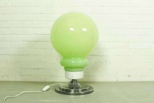 Grande lampe de table en verre de Murano de style futuriste italien (57 cm)