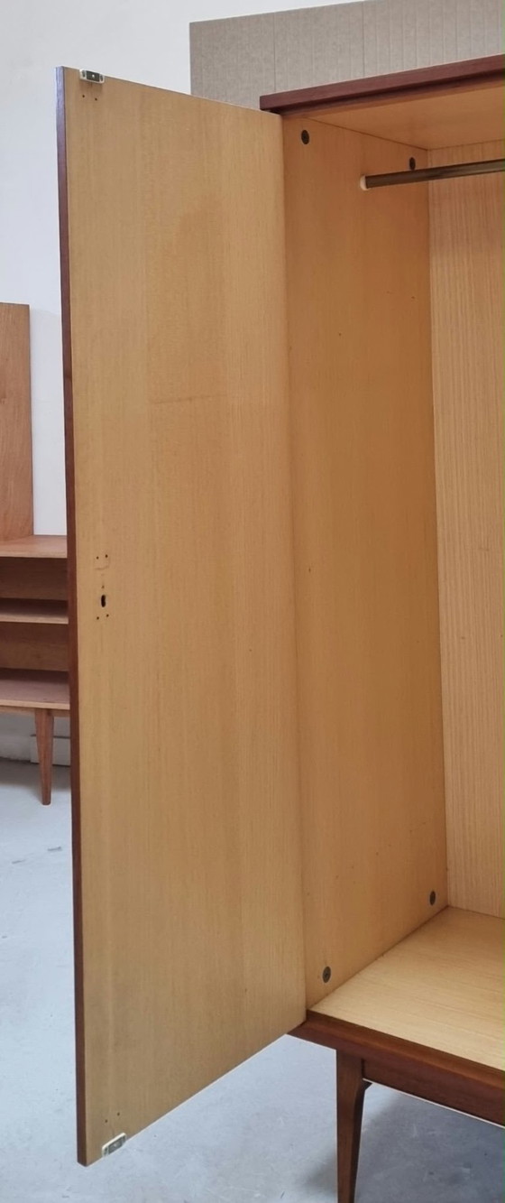 Mid Century Wardrobe, Wood, Brown (photo 12 of 23)