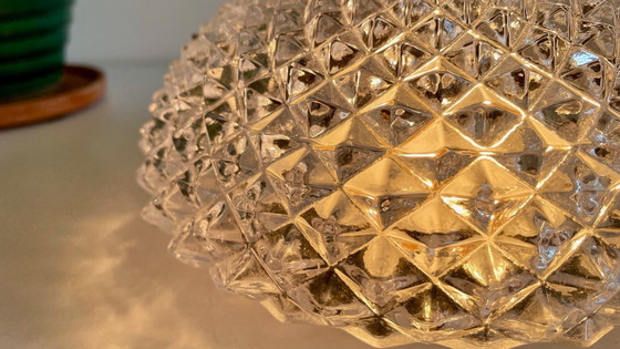 Image 1 of Lampada da parete/soffitto in semicristallo, anni '50