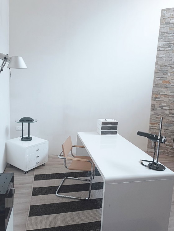 Image 1 of Bauhaus Italien Freischwinger-Sessel aus den 1980er Jahren