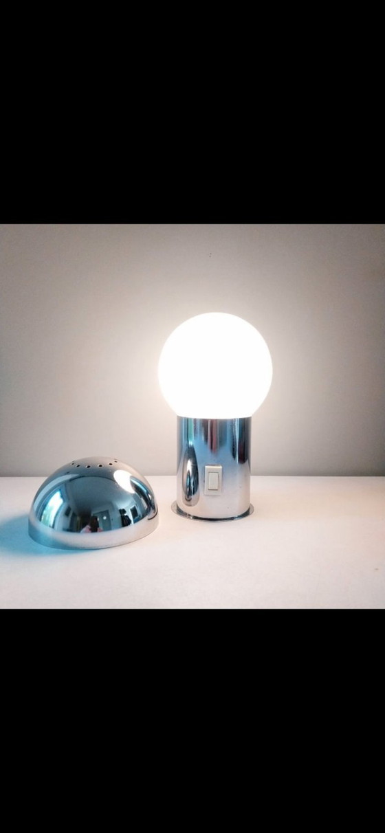 Image 1 of Vintage Space Age Tafellamp – Reggiani Stijl