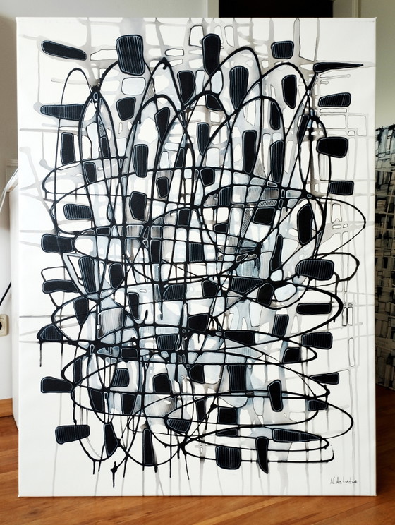 Image 1 of Natia Antadze Abstract Composition XXL